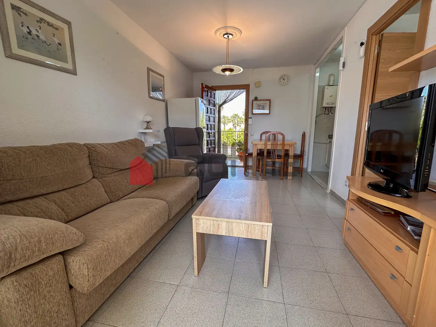 Sala d'estar de Apartament en venda en Altafulla amb Moblat i Balcó