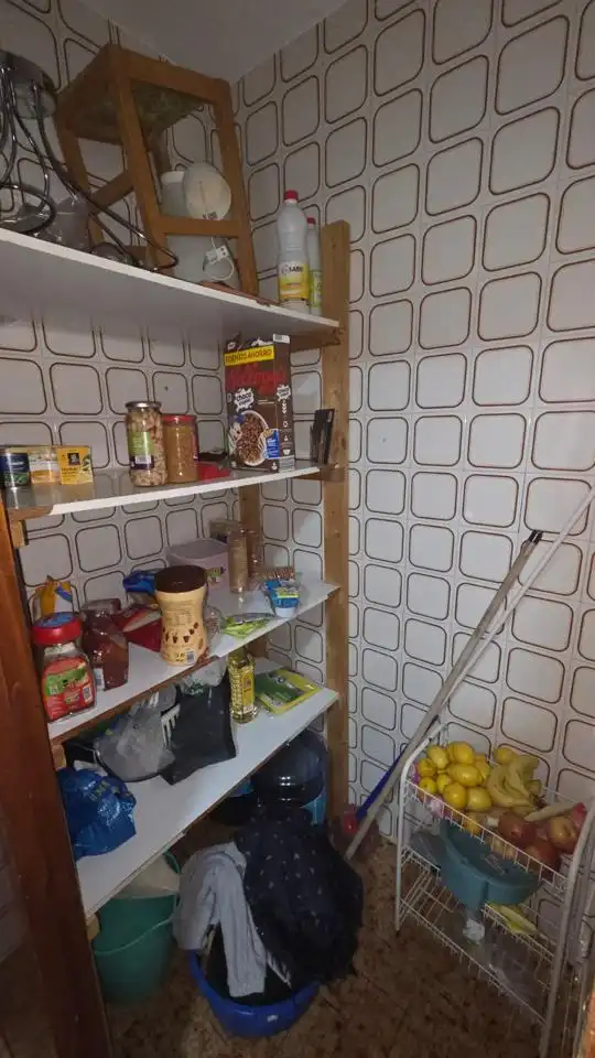 Kitchen of Flat for sale in Santa Cruz de la Zarza  with Heating, Parquet flooring and Terrace