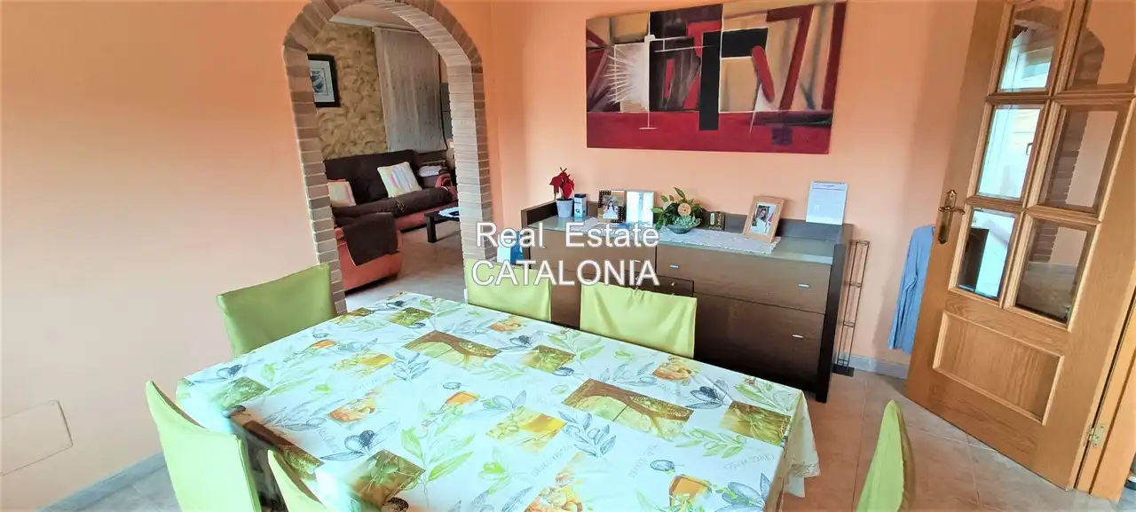 Menjador de Casa o xalet en venda en Lloret de Mar amb Calefacció, Jardí privat i Terrassa