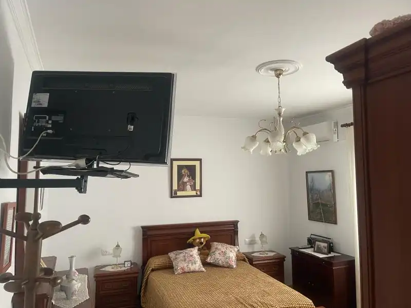 Living room of Houses for sale in Fuente de Cantos  with Air Conditioner, Heating and Terrace