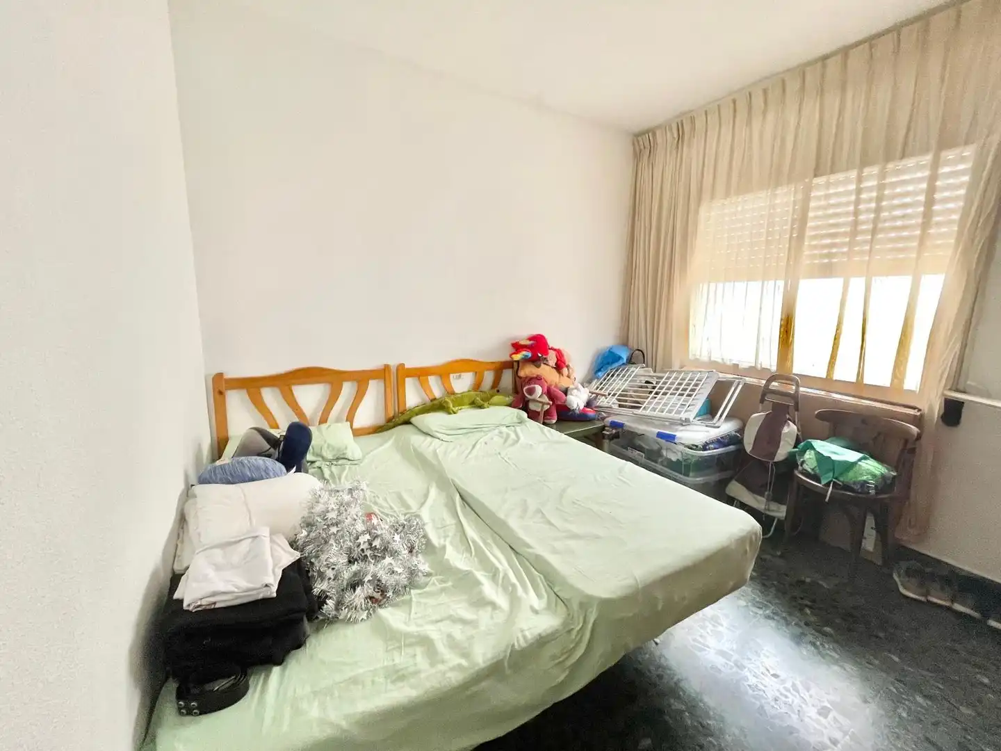 Dormitori de Apartament de lloguer en San Javier amb Terrassa, Moblat i Forn