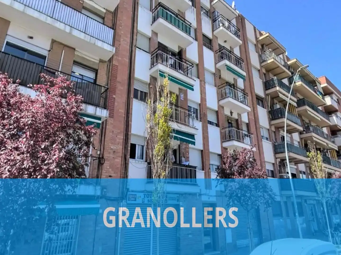 Vista exterior de Piso en venta en Granollers