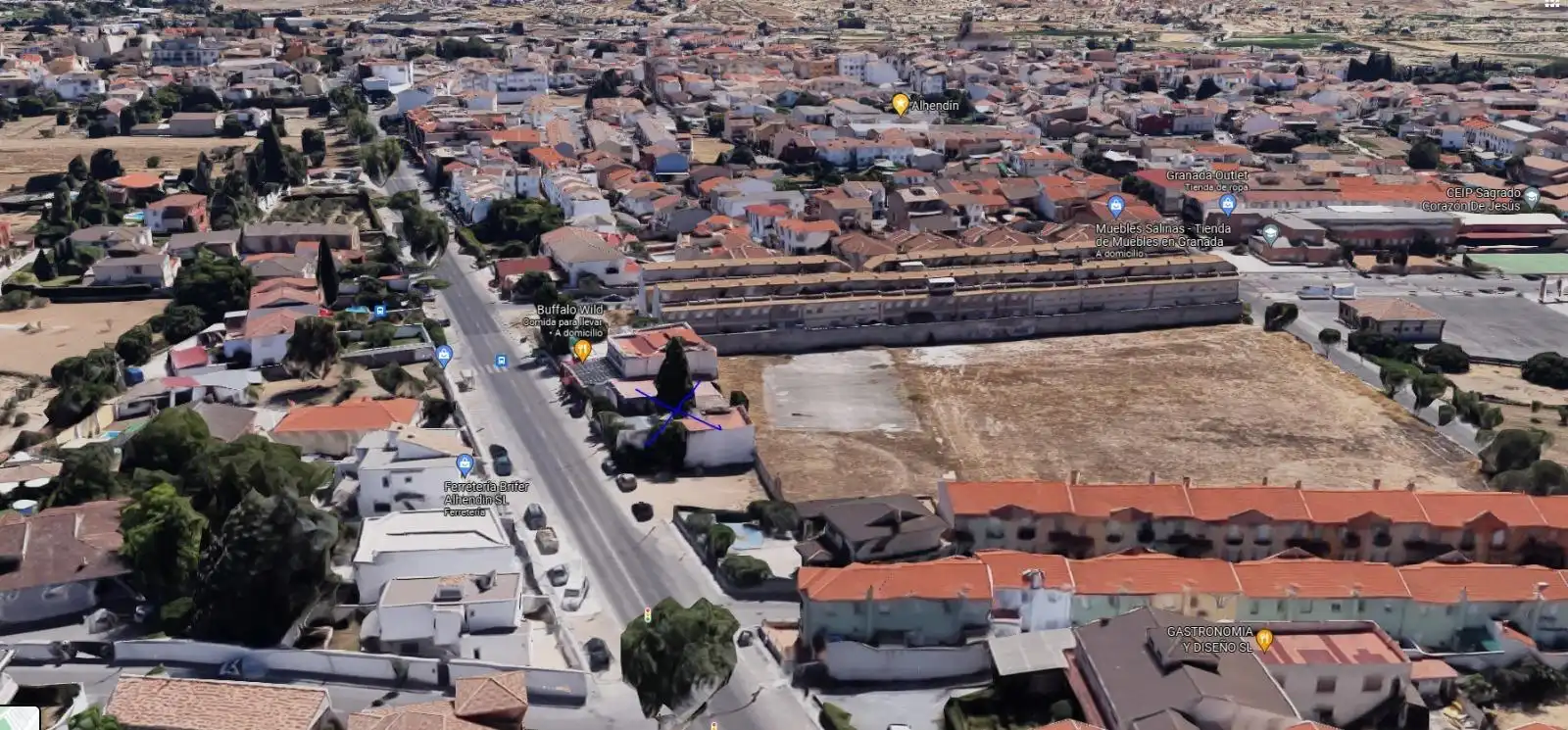Vista exterior de Local en venta en Alhendín con Aire acondicionado y Terraza