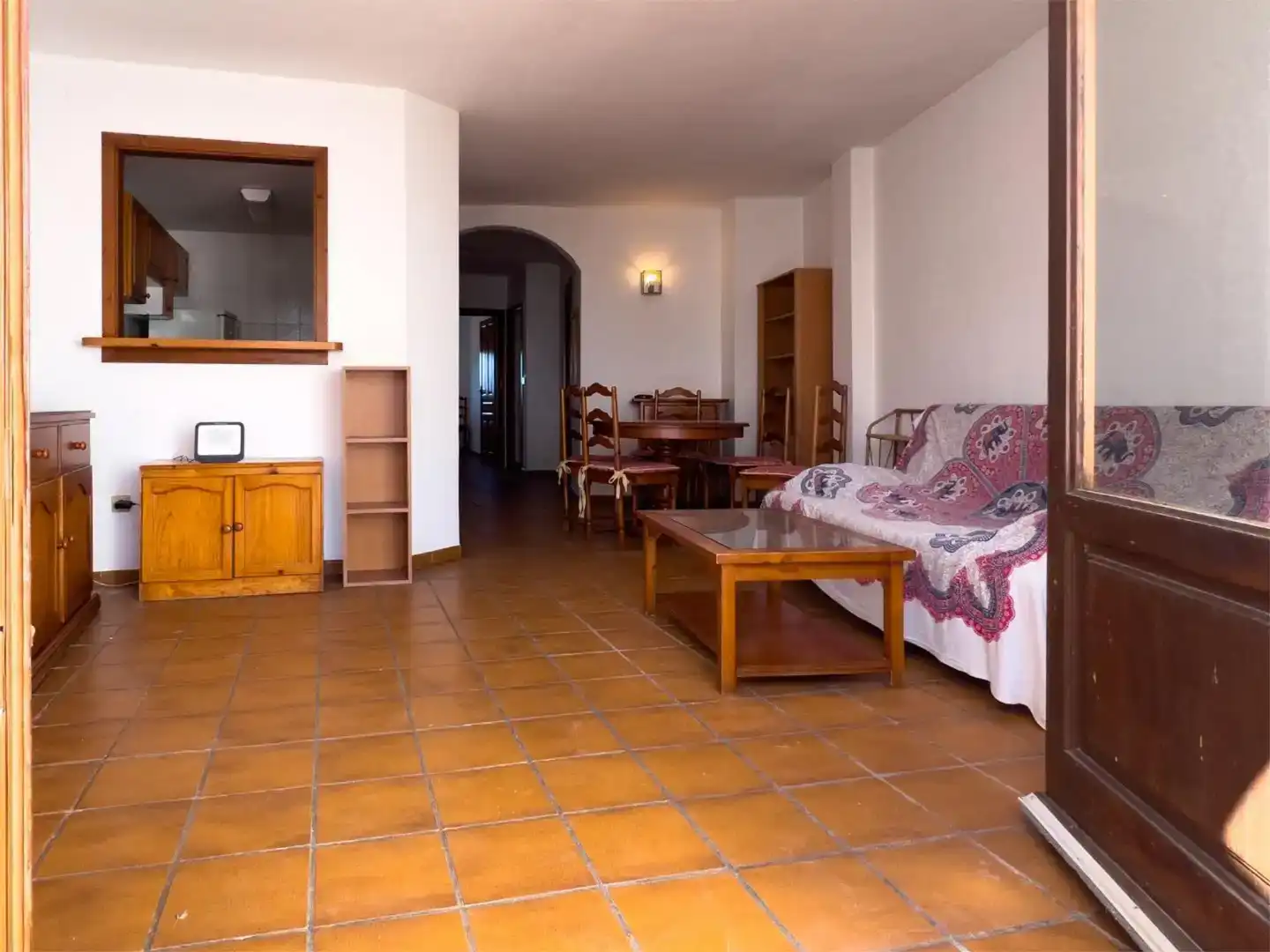 Sala de estar de Piso en venta en Jávea / Xàbia con Aire acondicionado, Trastero y Piscina