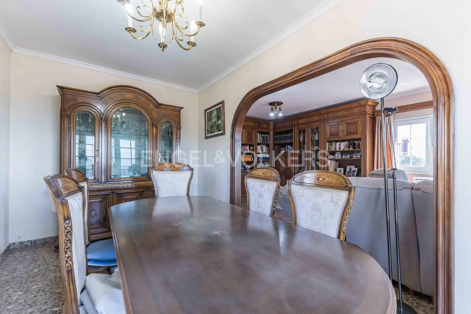 Comedor de Casa o chalet en venta en Esplugues de Llobregat con Aire acondicionado, Calefacción y Jardín privado