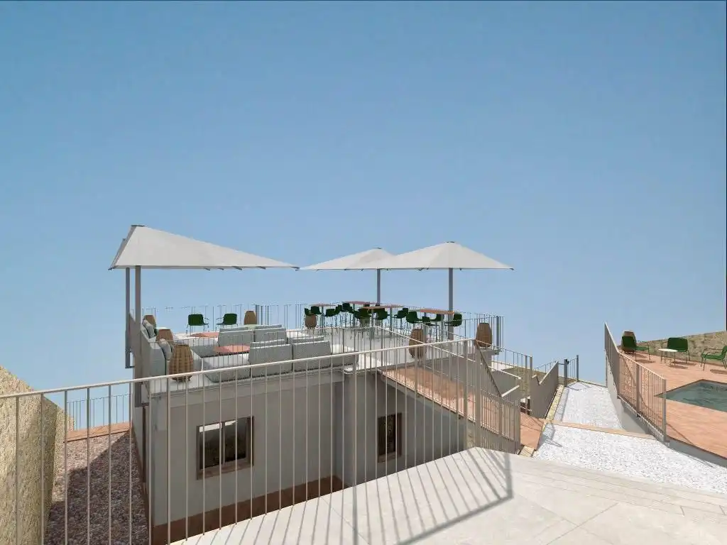 Terraza de Casa o chalet en venta en Barcelona con Jardín privado, Terraza y Piscina