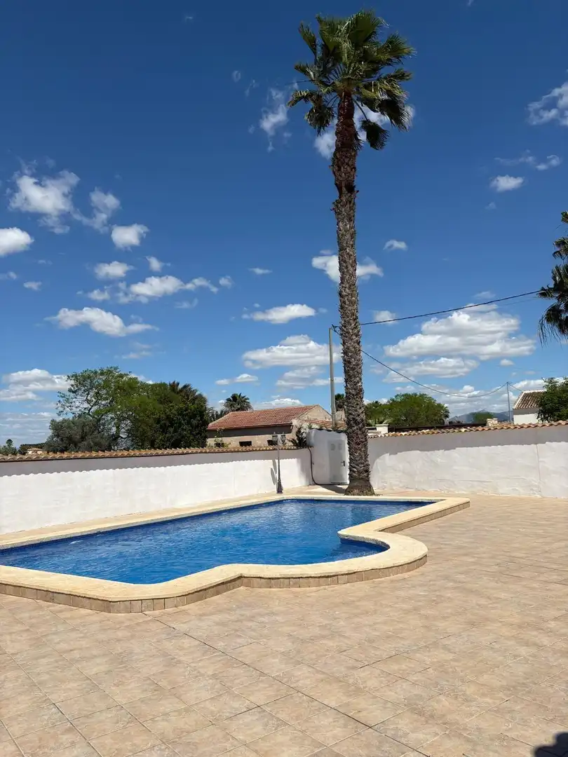 Piscina de Casa o chalet en venta en Catral con Jardín privado, Piscina y Amueblado