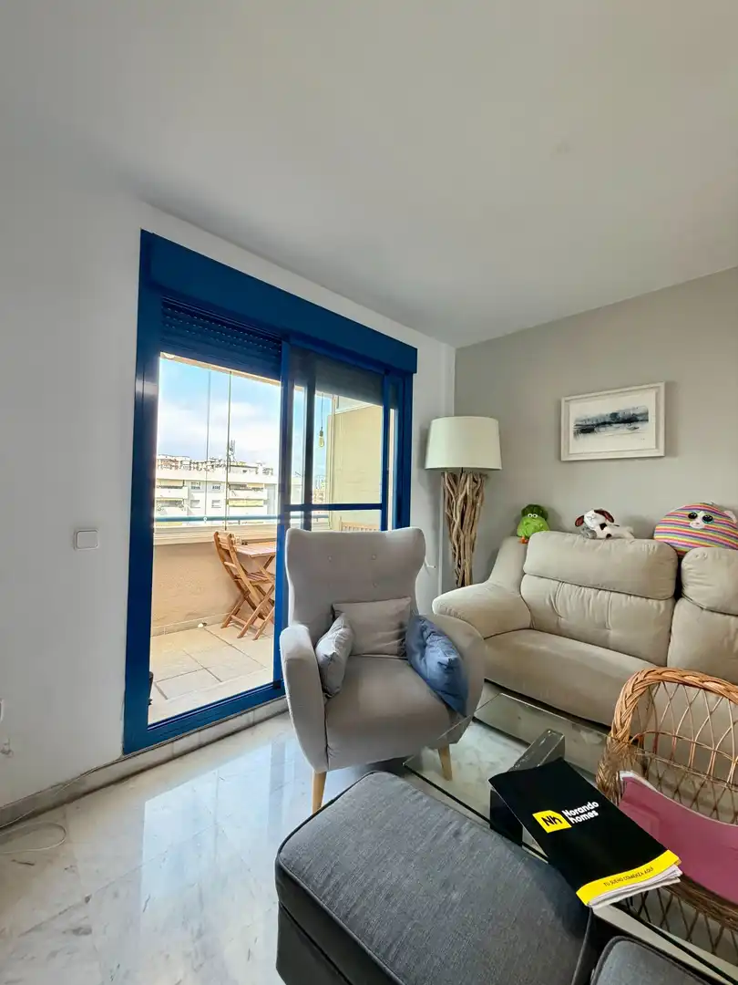 Balcony of Attic for sale in Málaga Capital  with Air Conditioner and Heating