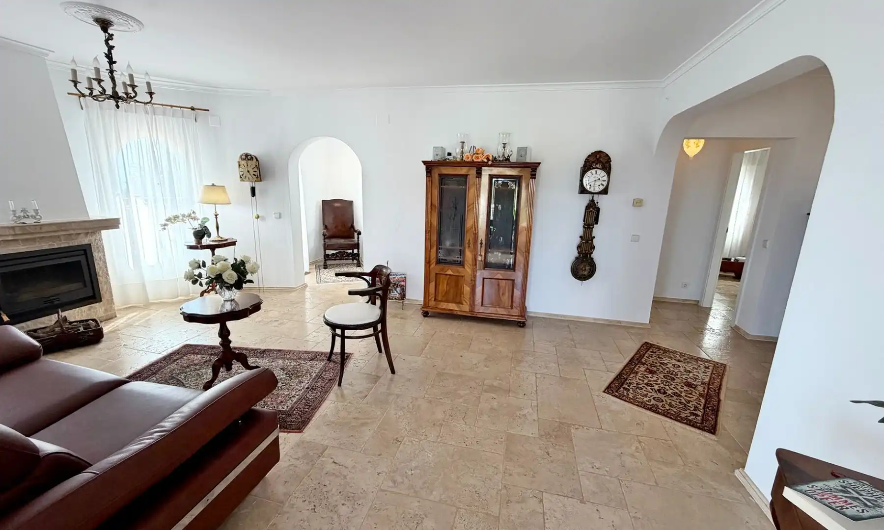 Living room of Houses for sale in Dénia  with Heating, Private garden and Storage room