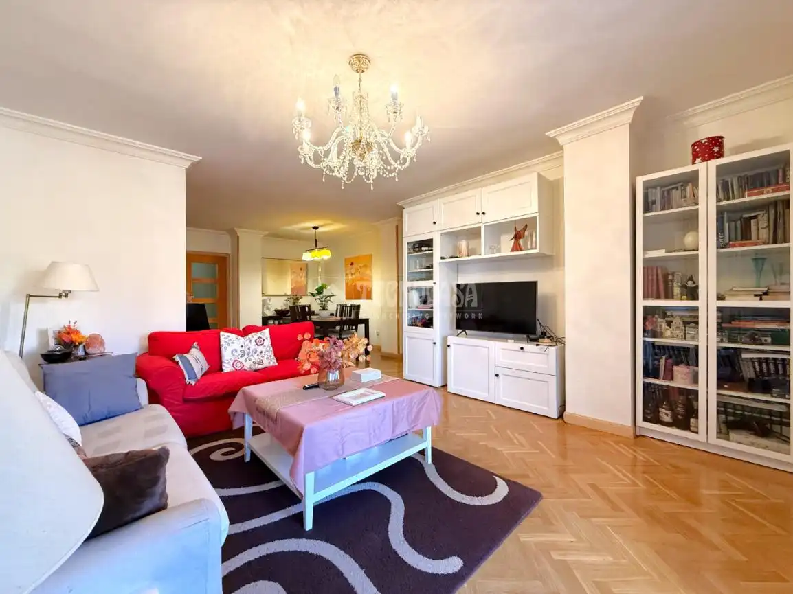 Sala de estar de Piso en venta en Alcalá de Henares con Aire acondicionado y Terraza