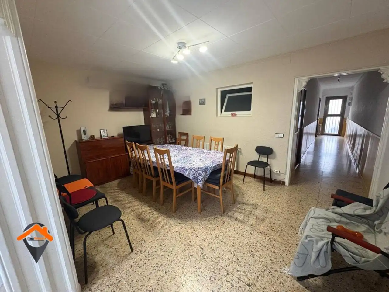 Menjador de Casa o xalet en venda en Sabadell amb Calefacció i Terrassa