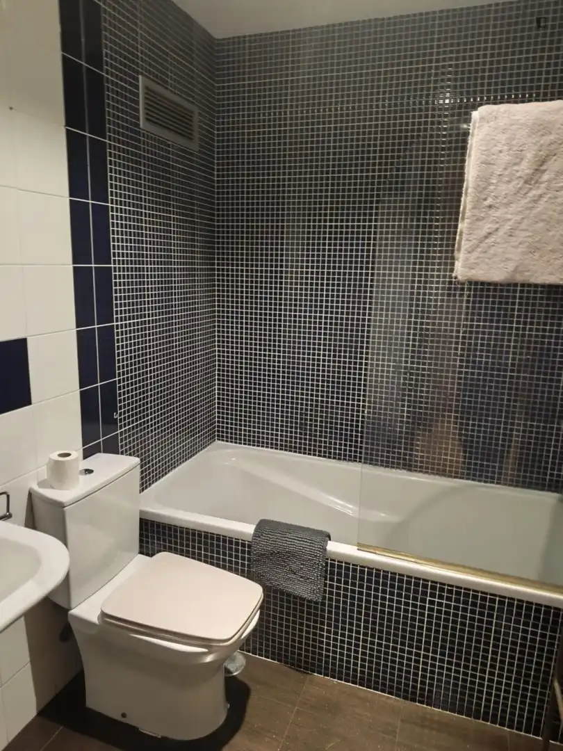 Bany de Apartament per a compartir en Vigo  amb Calefacció, Moblat i Forn