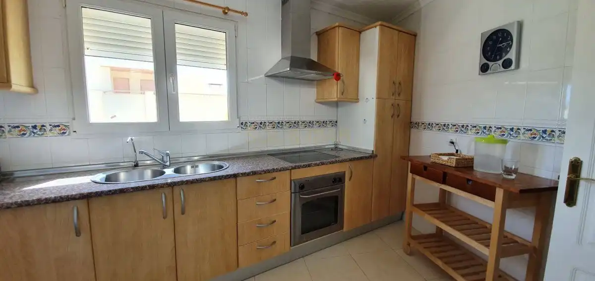 Küche von Dachboden zur Miete in Mijas mit Klimaanlage, Heizung und Terrasse