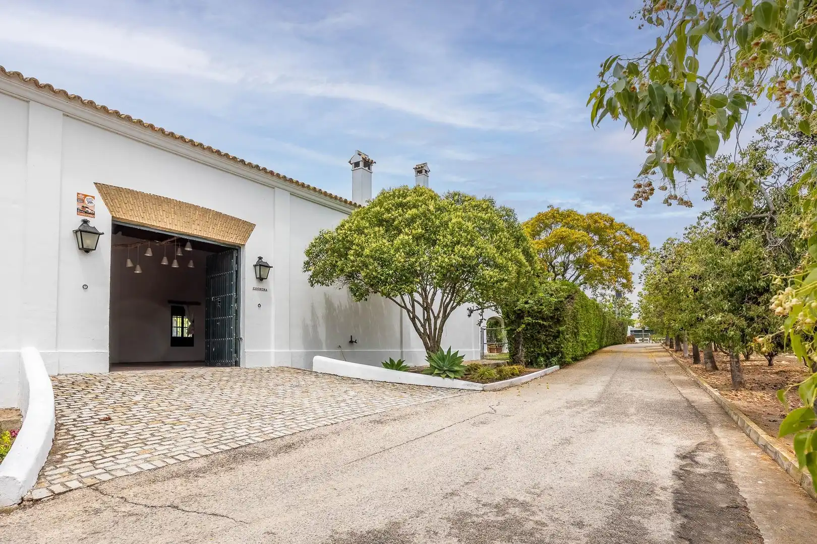Vista exterior de Finca rústica en venta en Valencina de la Concepción con Jardín privado, Terraza y Trastero
