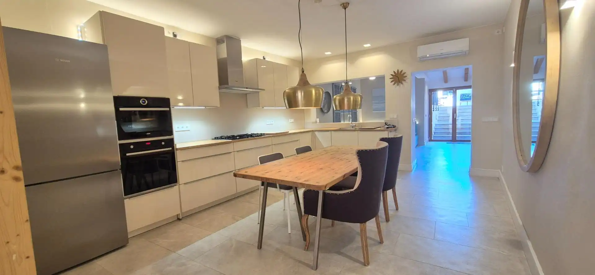 Cocina de Finca rústica en venta en Alaró con Aire acondicionado, Calefacción y Terraza