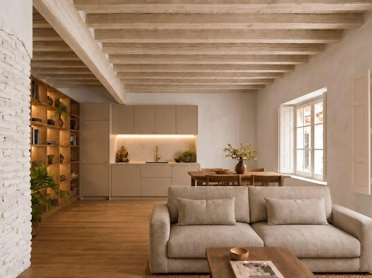 Sala de estar de Piso en venta en Cartagena
