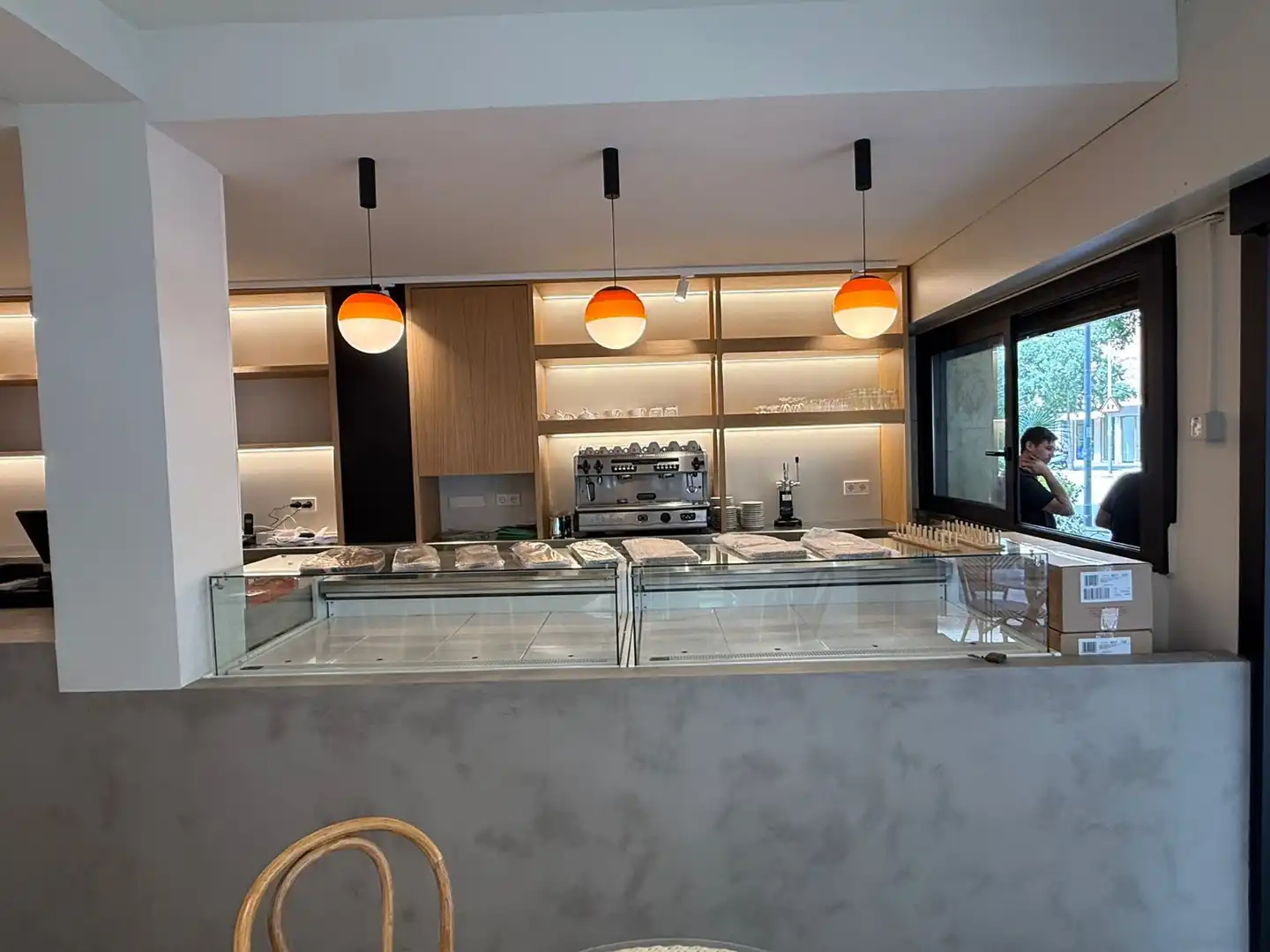 Cocina de Local en traspaso en Barcelona con Aire acondicionado, Calefacción y Terraza