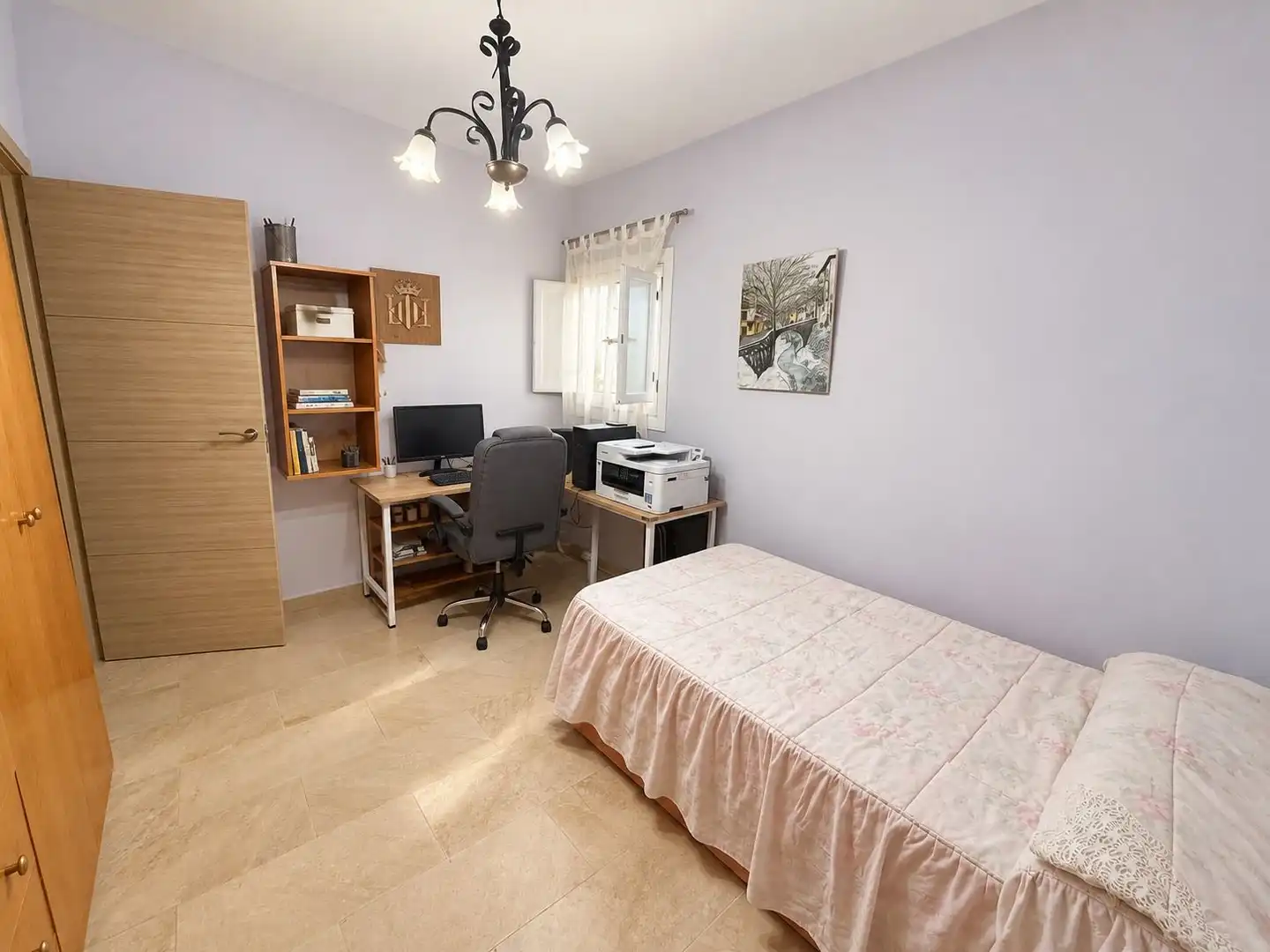 Bedroom of Houses for sale in Santa Fe, Granada