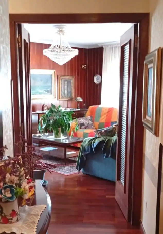 Living room of Attic for sale in Oviedo   with Heating, Parquet flooring and Terrace