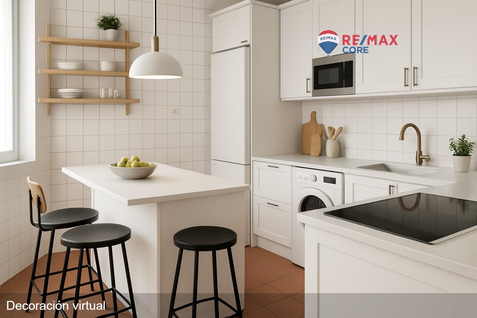 Kitchen of Flat for sale in Badajoz Capital  with Air Conditioner, Heating and Furnished