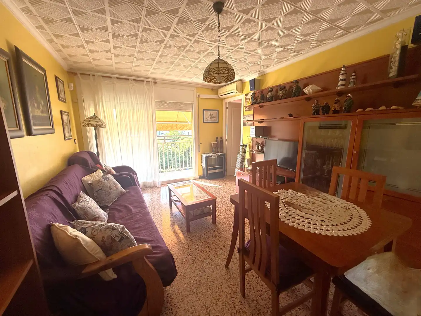 Sala d'estar de Pis en venda en Blanes amb Aire condicionat, Forn i Balcó