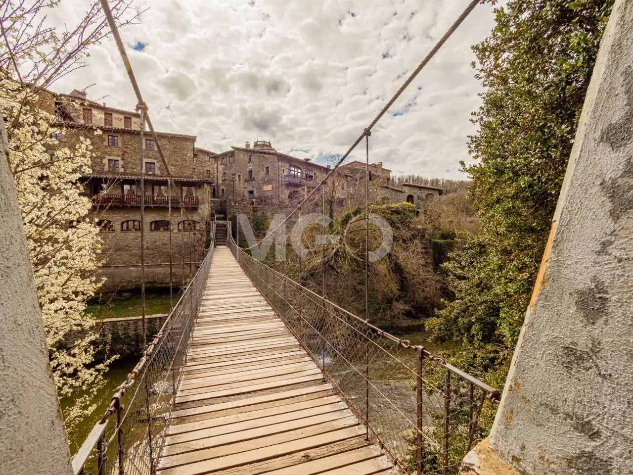 Vista exterior de Casa o chalet en venta en Rupit i Pruit con Calefacción y Terraza