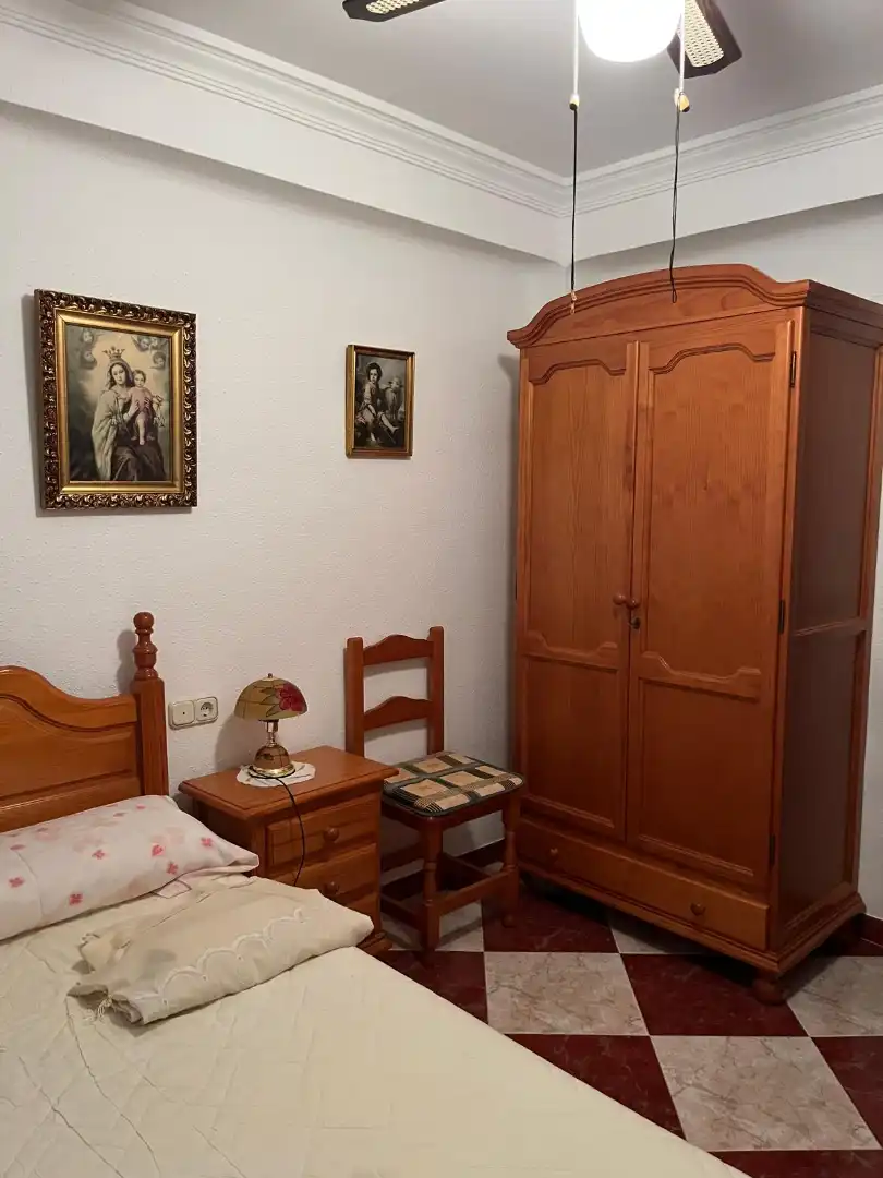 Schlafzimmer von Wohnung zum Verkauf in Málaga mit Klimaanlage, Terrasse und Abstellraum