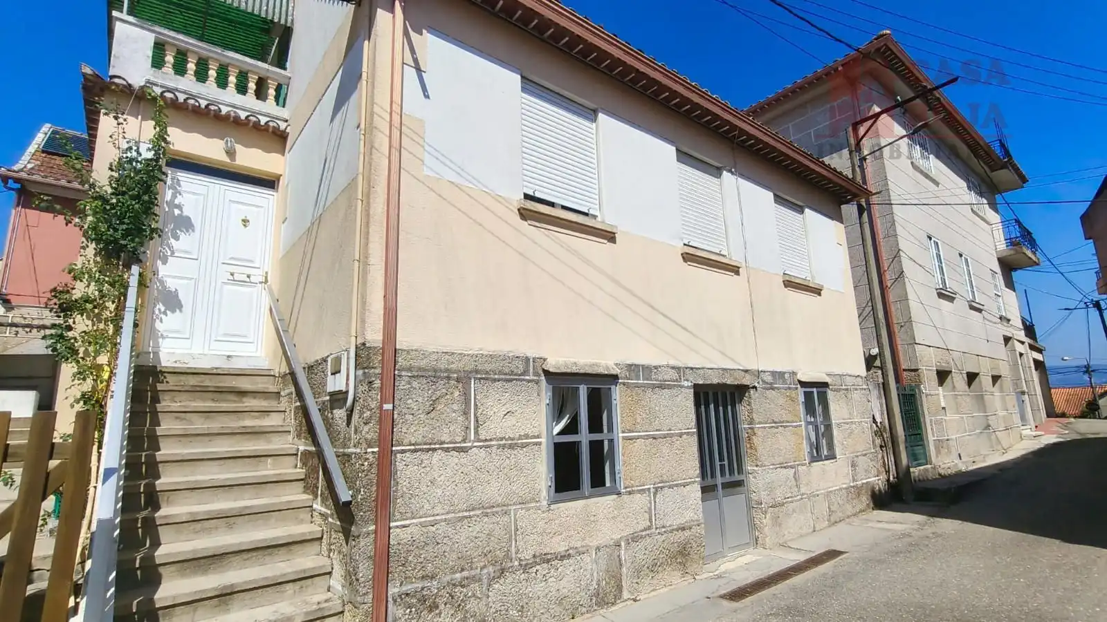 Exterior view of Houses for sale in Moaña  with Terrace, Storage room and Furnished
