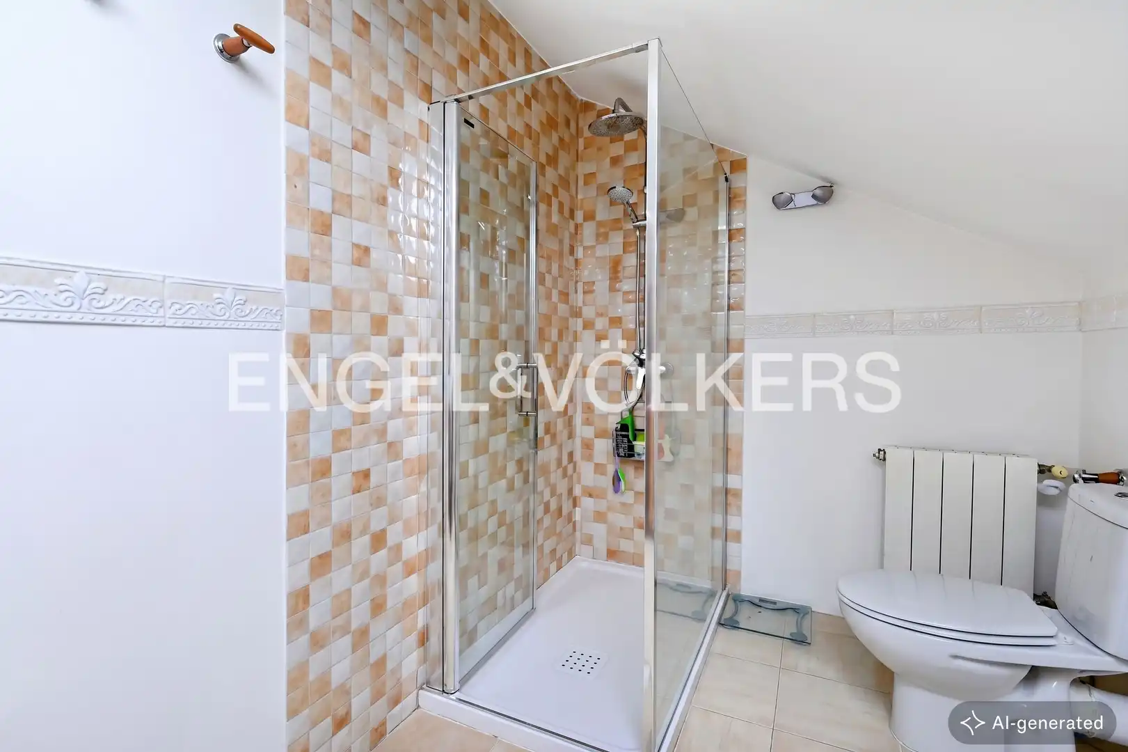 Baño de Casa o chalet en venta en Santa Cruz de Bezana con Aire acondicionado, Calefacción y Jardín privado