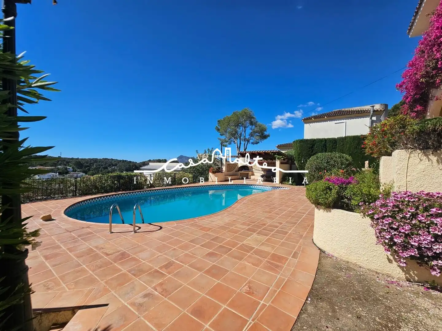 Piscina de Casa o chalet en venta en Altea con Aire acondicionado, Jardín privado y Terraza