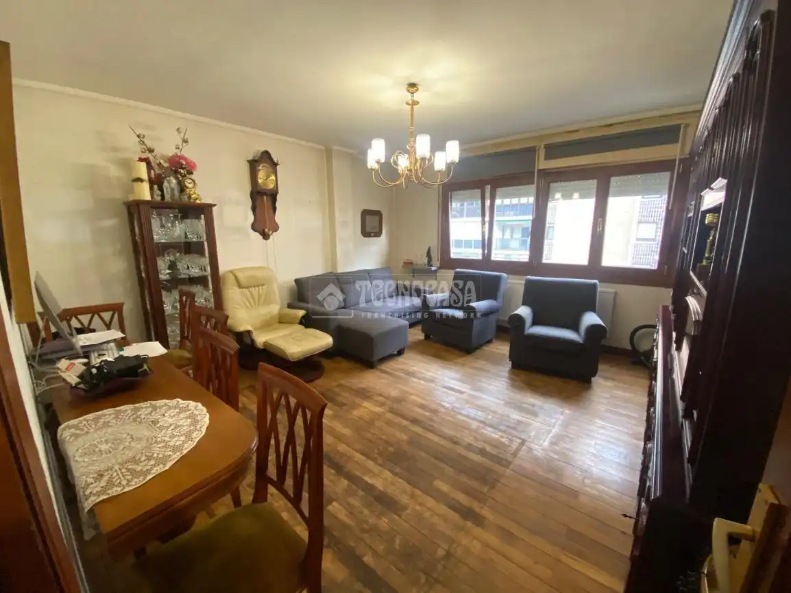 Sala de estar de Piso en venta en Bilbao 