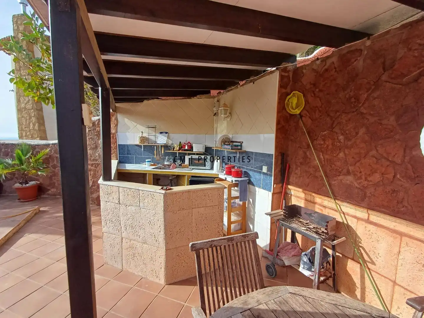 Küche von Wohnung zum Verkauf in Benitachell / El Poble Nou de Benitatxell mit Klimaanlage, Terrasse und Schwimmbad