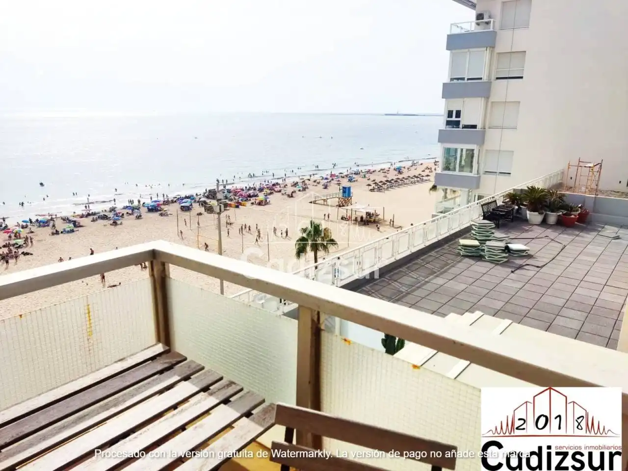 Terrasse von Wohnungen zur Miete in Cádiz mit Terrasse und Möbliert