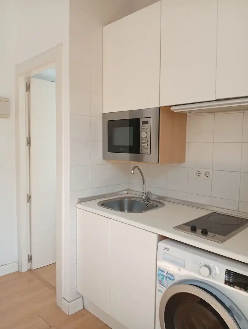 Cocina de Piso de alquiler en Málaga Capital con Aire acondicionado y Amueblado
