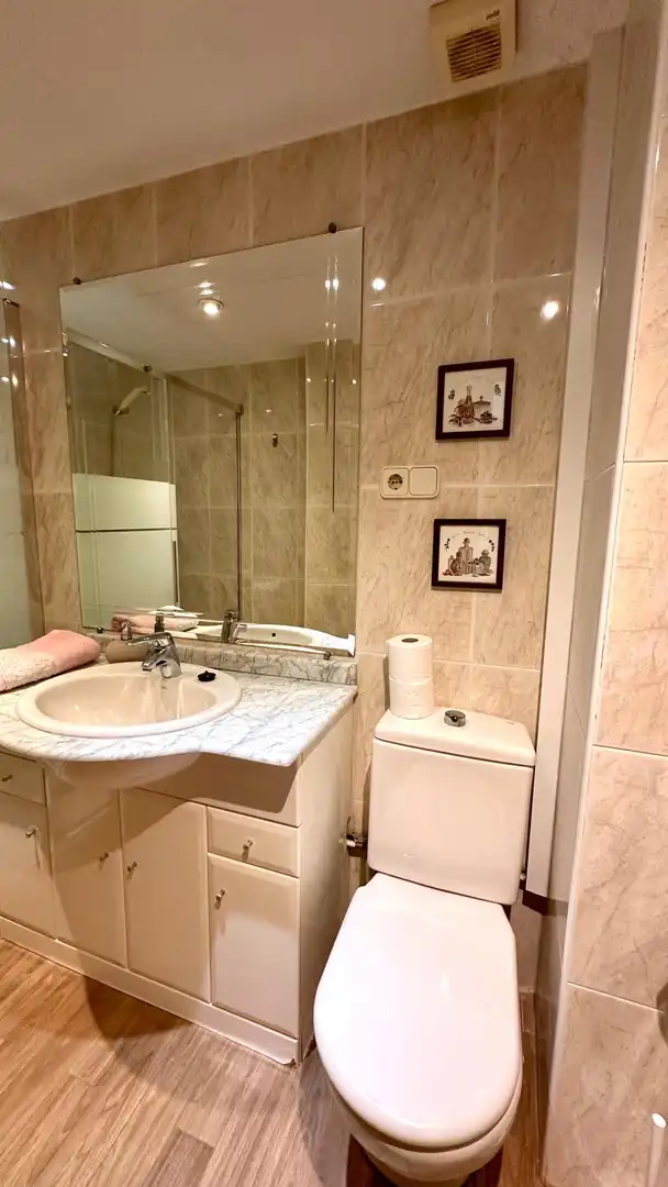 Badezimmer von Maisonette zum Verkauf in Collado Villalba mit Heizung, Terrasse und Gemeinschaftspool