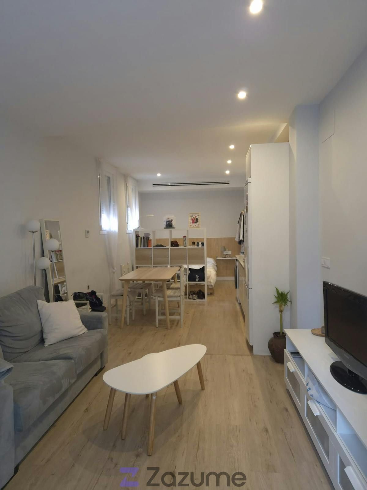 Bedroom of Study to rent in  Madrid Capital  with Air Conditioner, Furnished and Washing machine