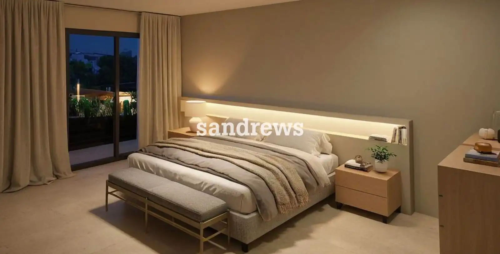 Habitación de Casa adosada en venta en Cantallops con Aire acondicionado, Calefacción y Jardín privado
