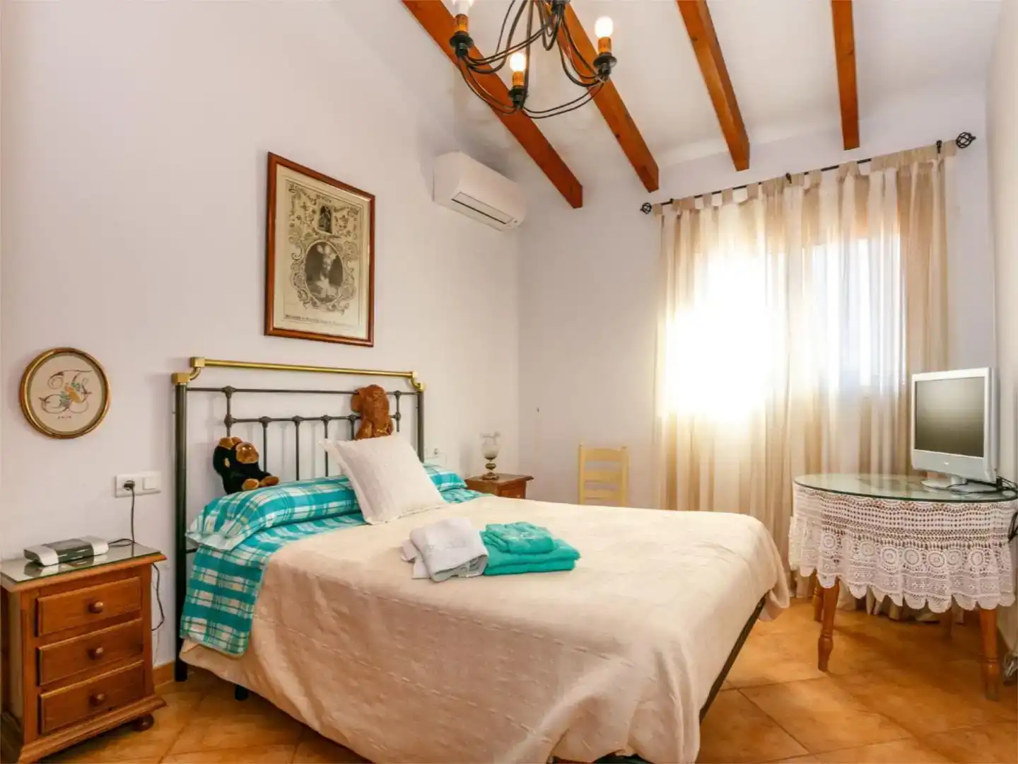 Schlafzimmer von Wohnung zur Miete in Álora