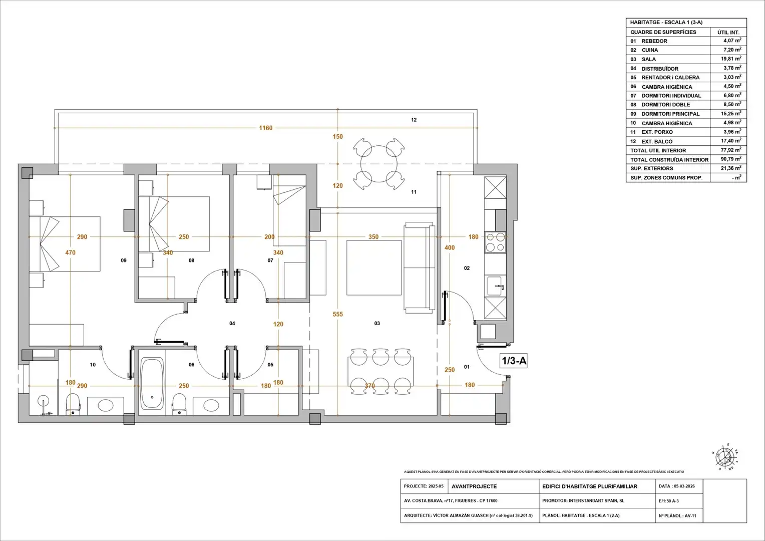 Piso con piscina en venta en Eixample - Horta Capallera, imagen 2