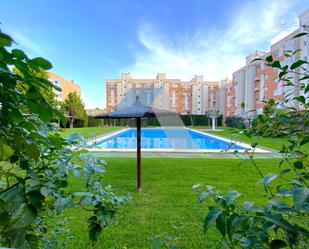 Swimming pool of Flat for sale in Alicante / Alacant  with Air Conditioner, Private garden and Terrace