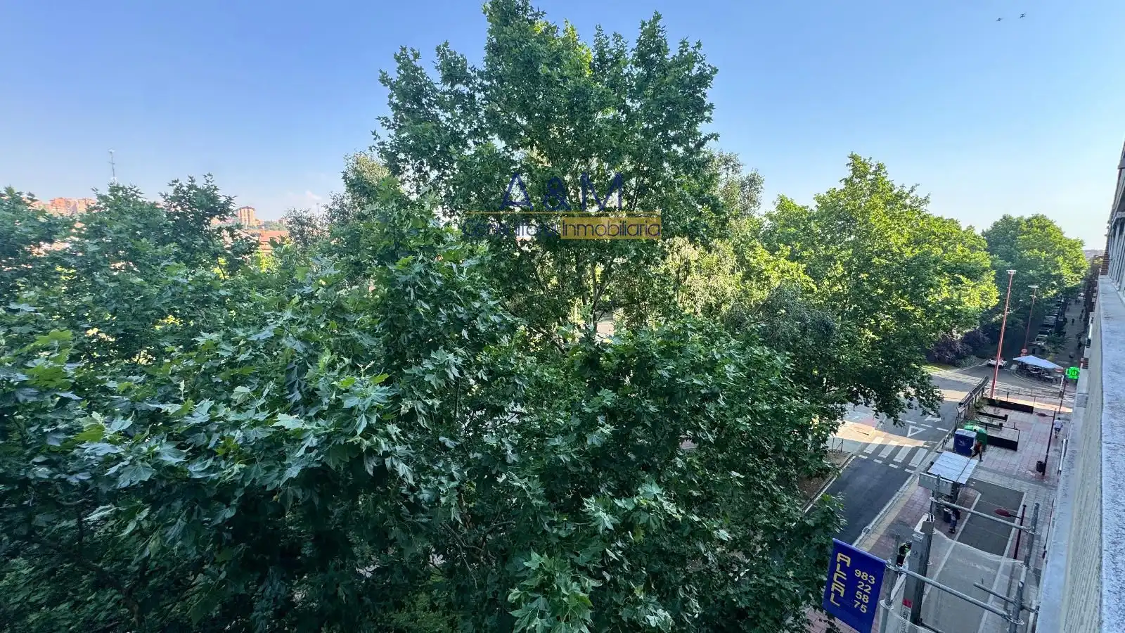 Vista exterior de Piso de alquiler en Valladolid con Calefacción, Terraza y Trastero