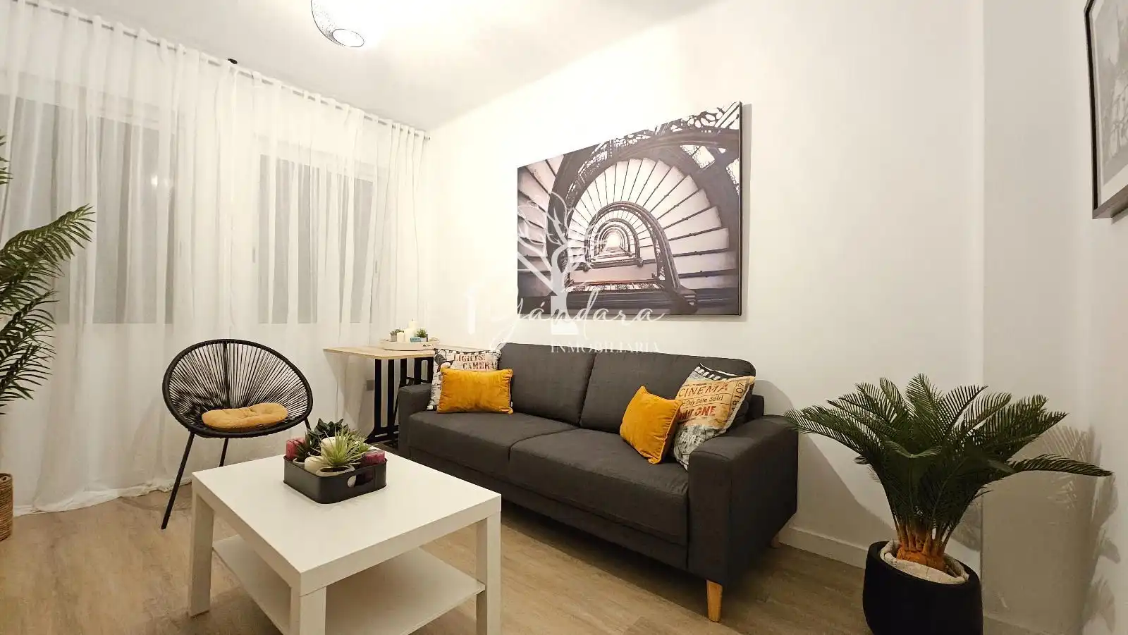 Sala de estar de Piso de alquiler en Narón con Calefacción