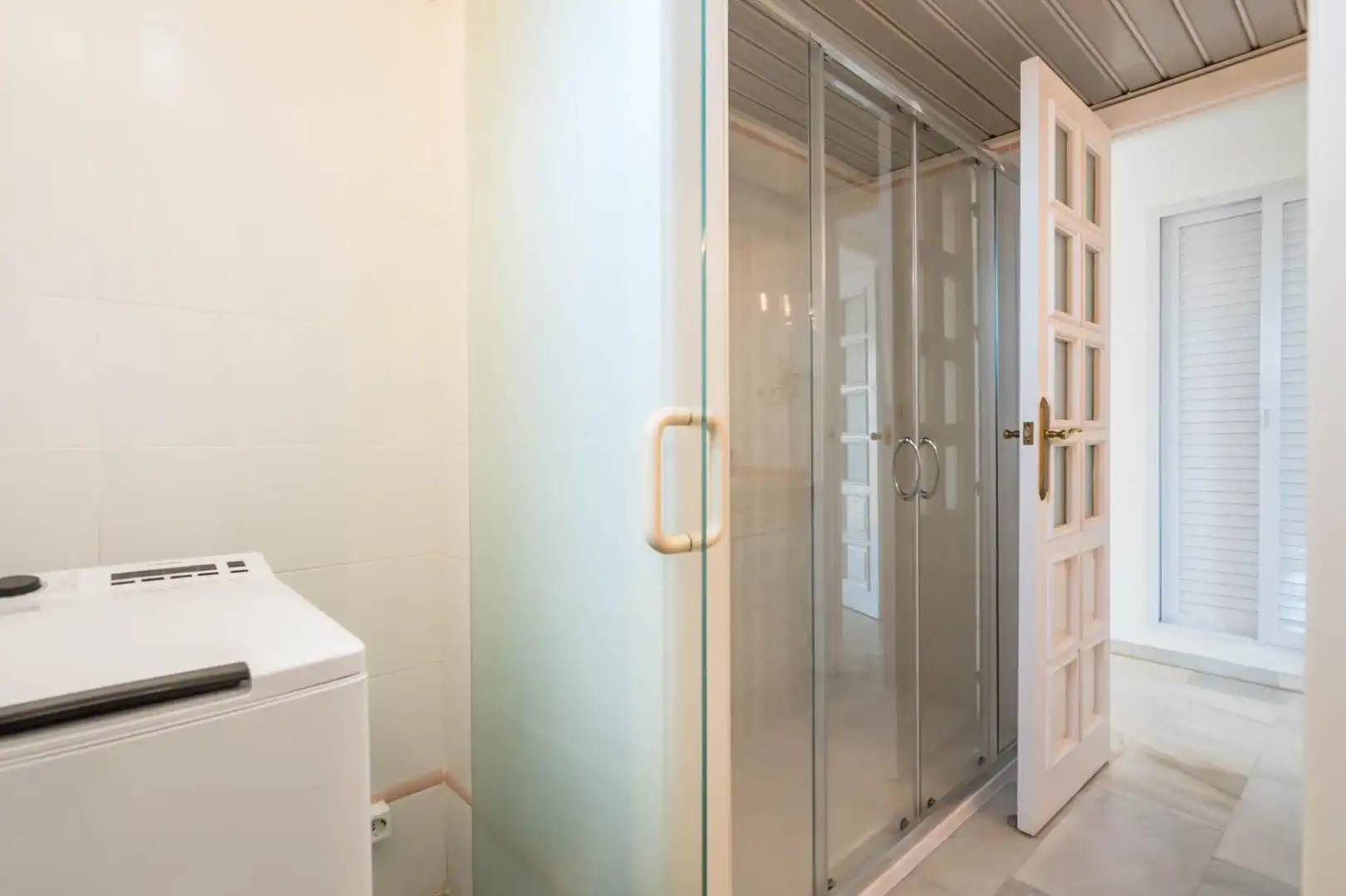 Bathroom of Flat for sale in La Manga del Mar Menor  with Heating, Private garden and Terrace