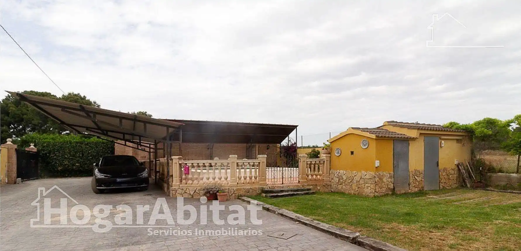 Exterior view of Houses for sale in Náquera  with Air Conditioner, Private garden and Terrace