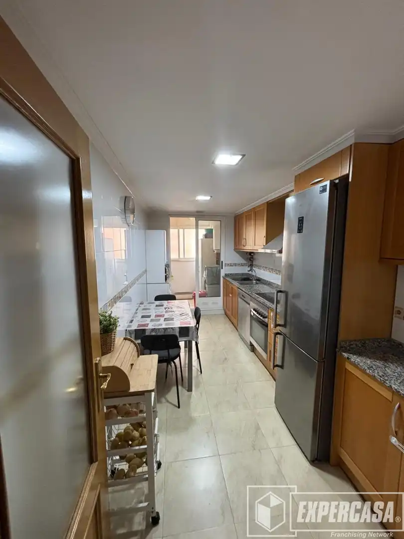 Kitchen of Flat for sale in Albal  with Air Conditioner, Terrace and Storage room