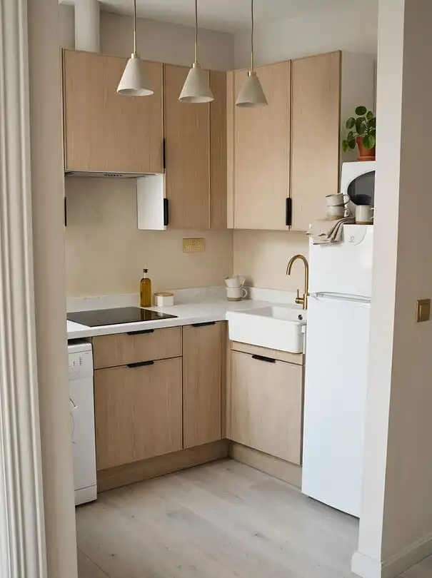 Kitchen of Flat for sale in Madrid  with Air Conditioner, Heating and Balcony
