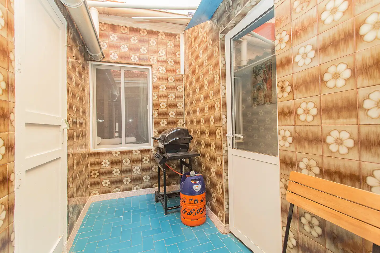 Cocina de Casa adosada en venta en Torrevieja con Aire acondicionado, Amueblado y Horno