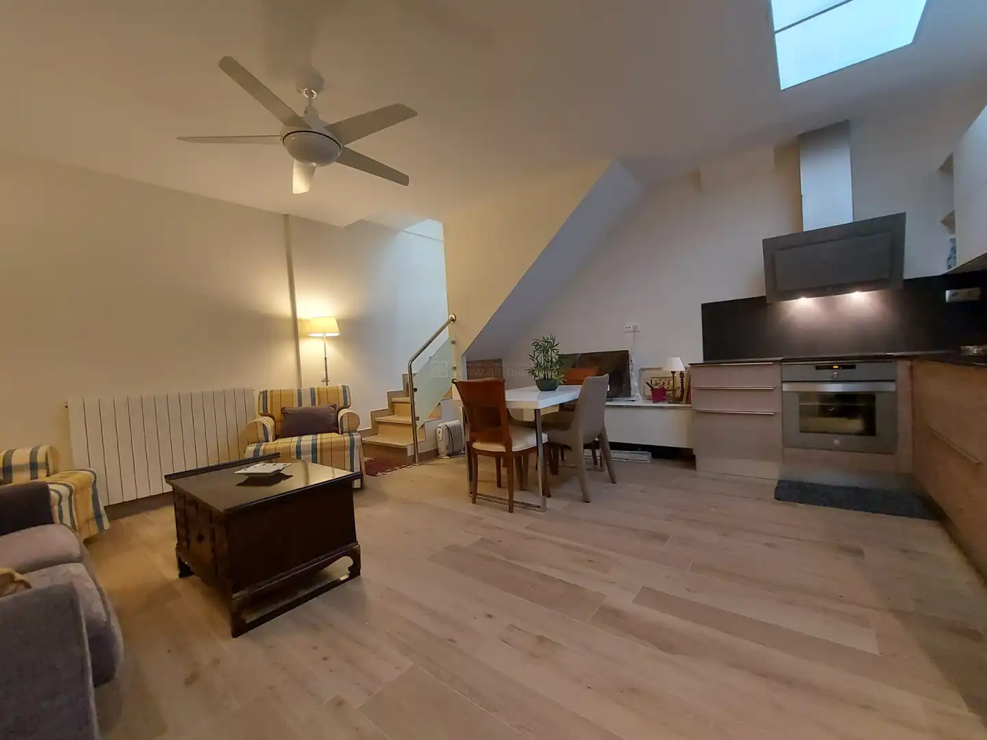 Living room of Flat for sale in  Logroño  with Heating, Parquet flooring and Terrace
