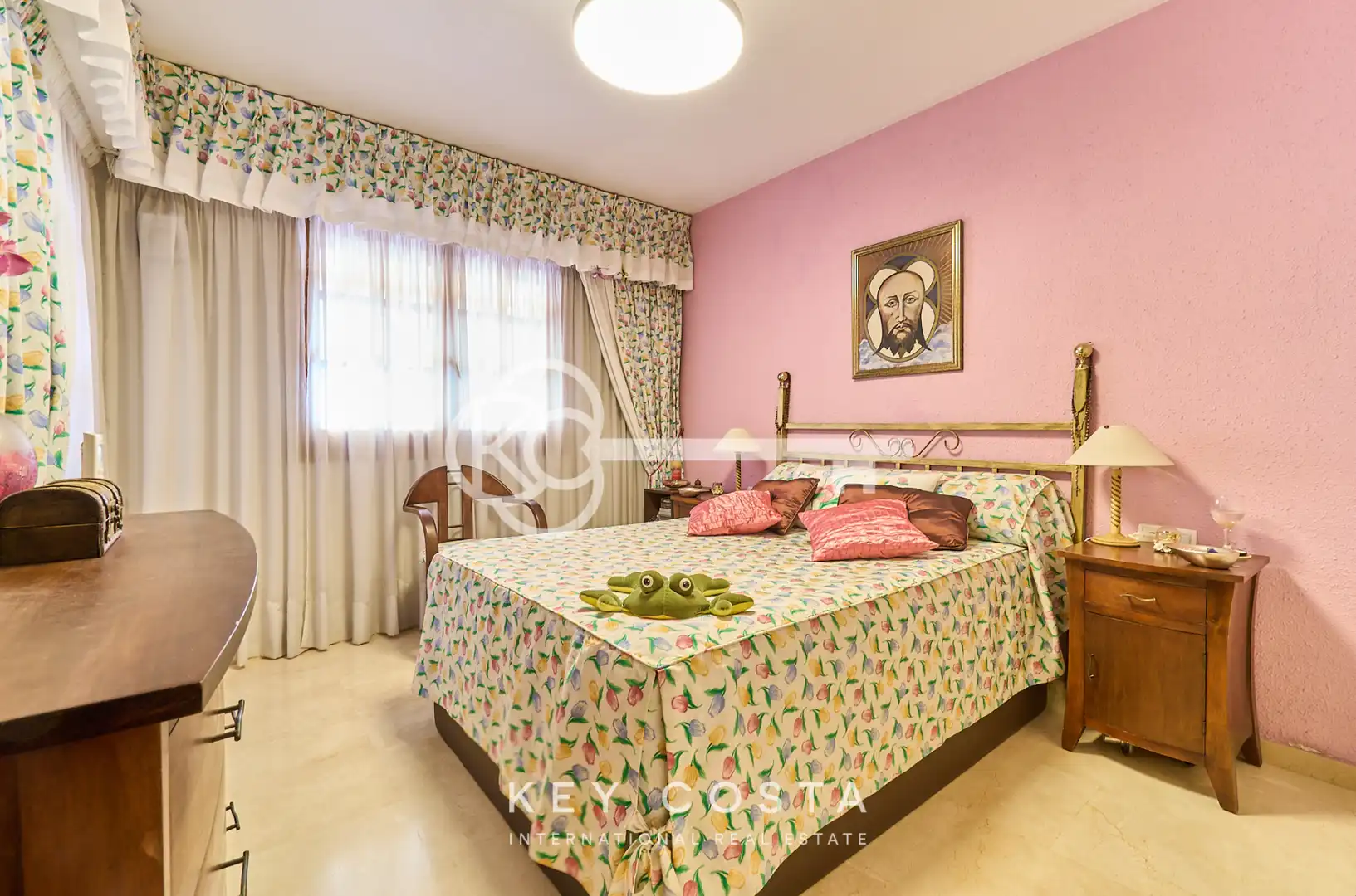 Dormitori de Casa adosada en venda en Alicante / Alacant amb Aire condicionat, Jardí privat i Terrassa
