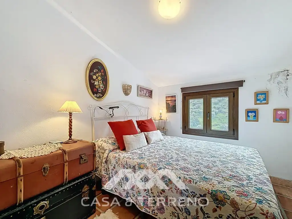 Dormitori de Casa o xalet en venda en Comares amb Aire condicionat, Jardí privat i Terrassa